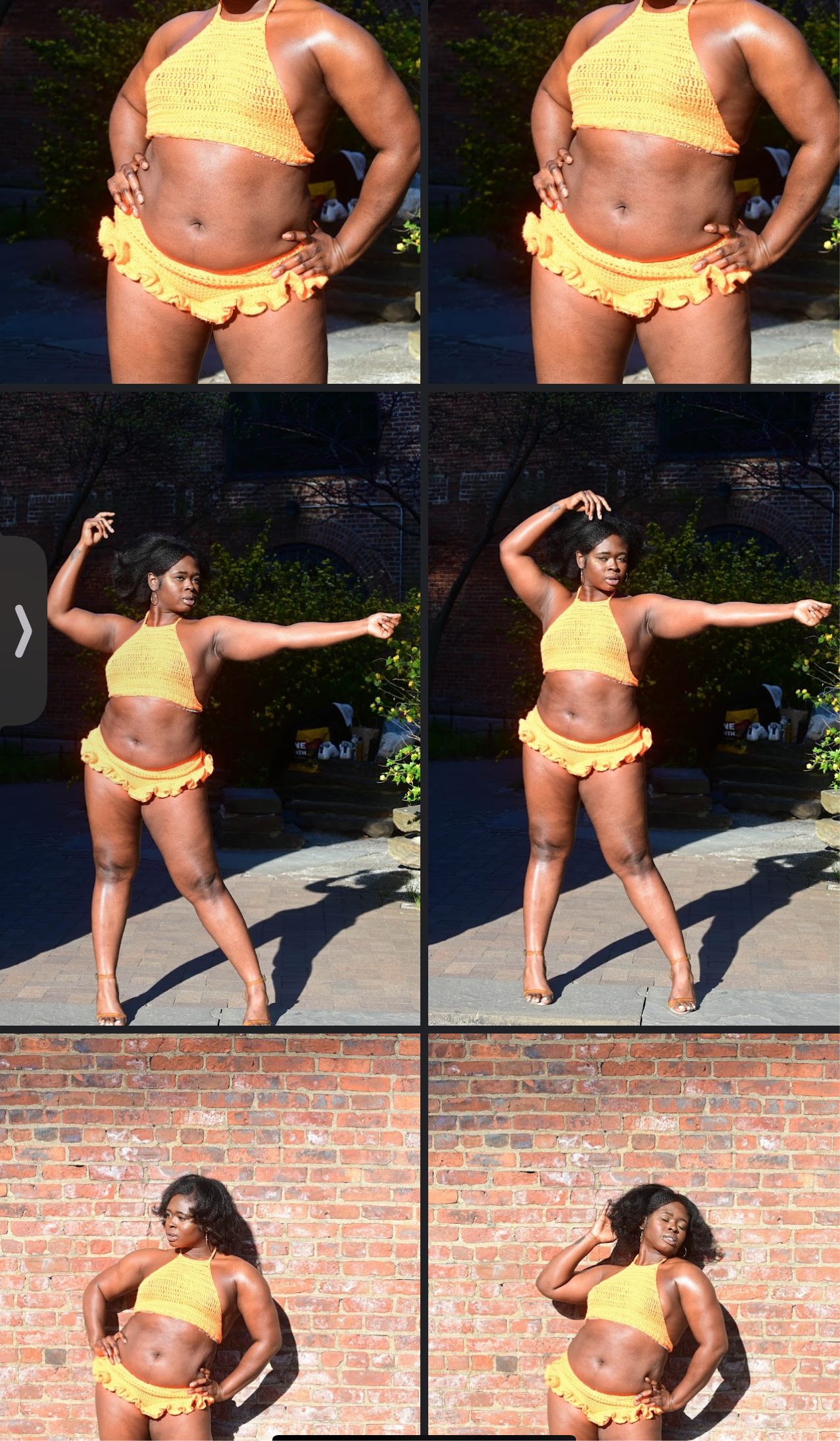 Cheeky Ruffle Shorts Set