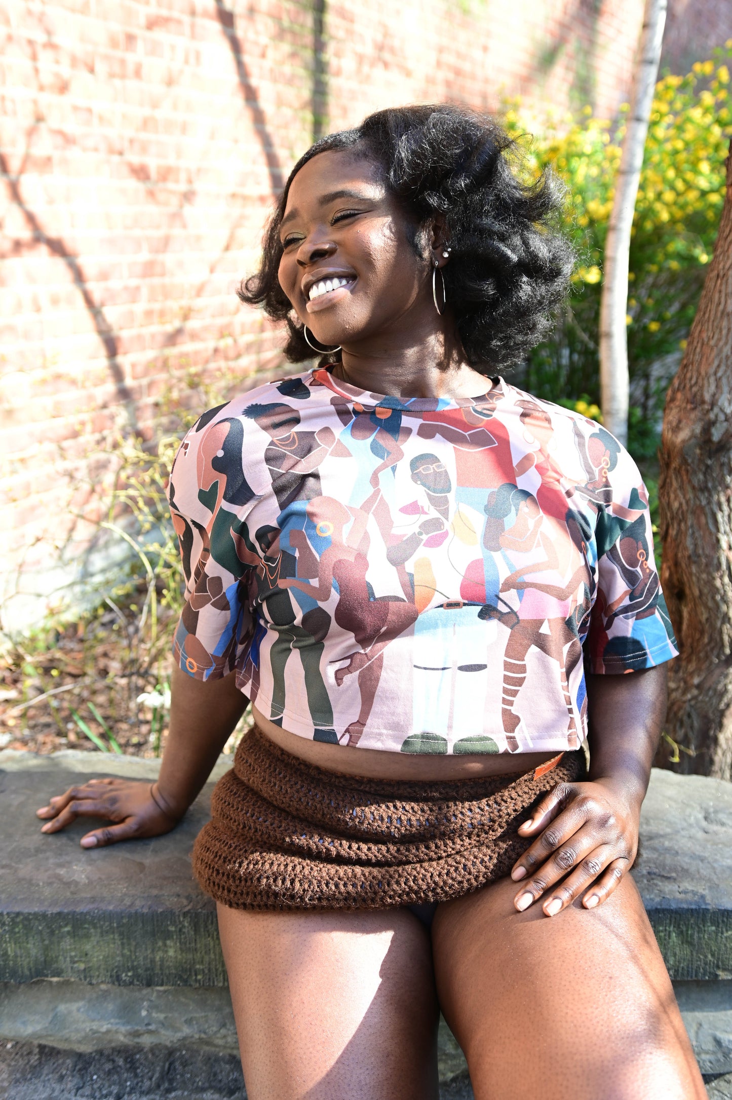 The Zuri Puffer Mini Skirt