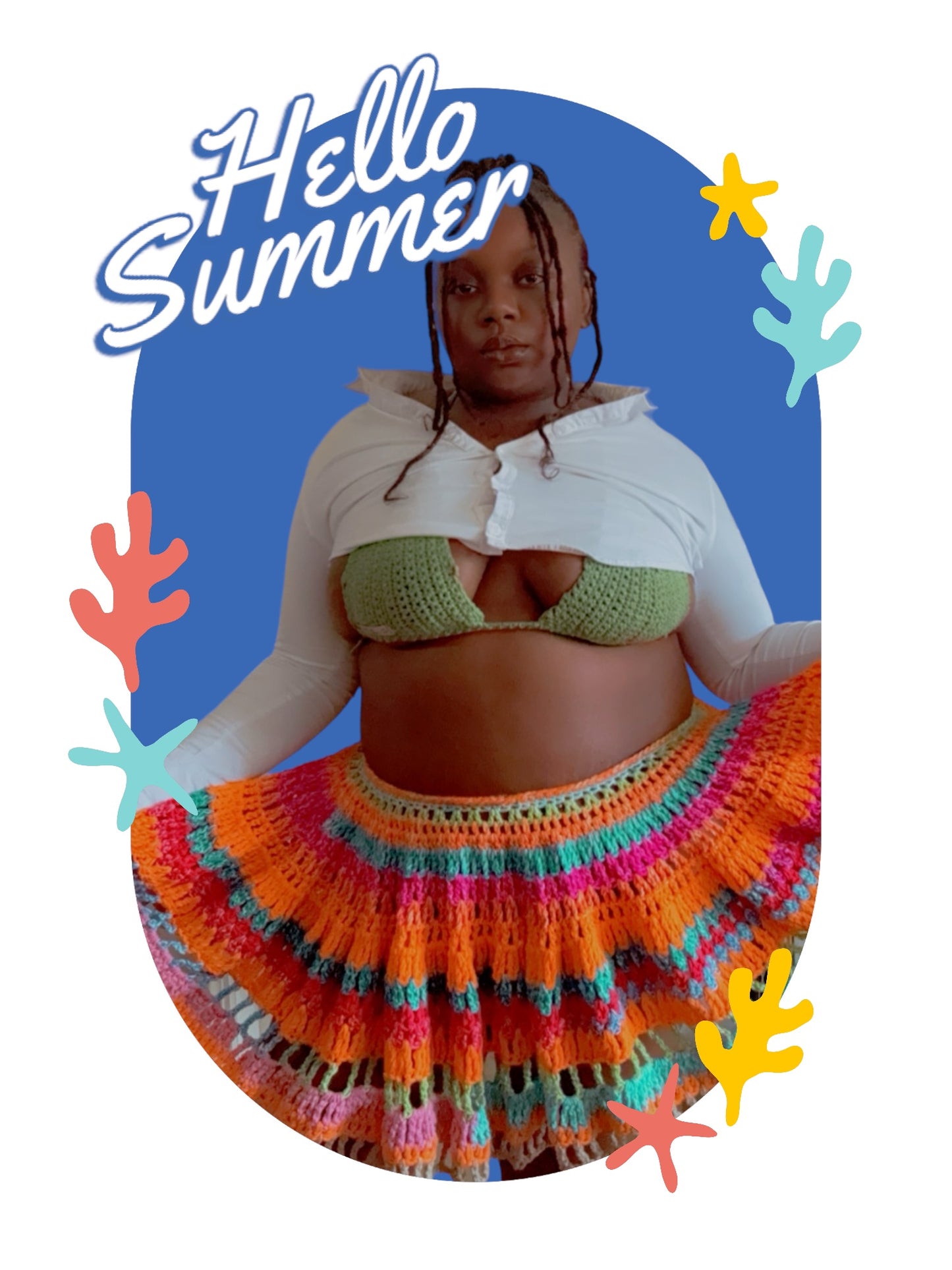 Timeless Texture: The Crochet Petticoat Skirt