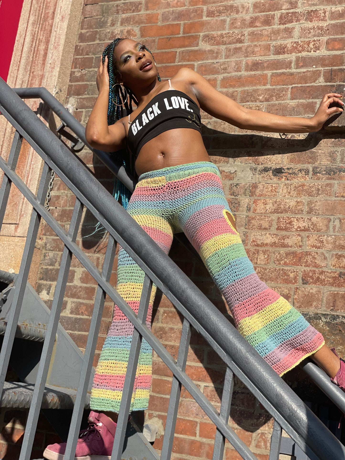 Love Child Crochet Bell Bottoms