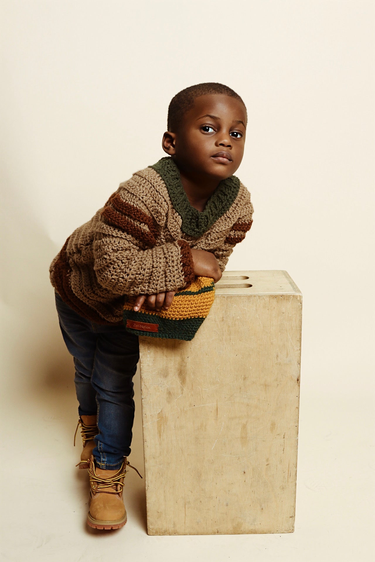 Crochet Adult Chunky Pullover Sweater