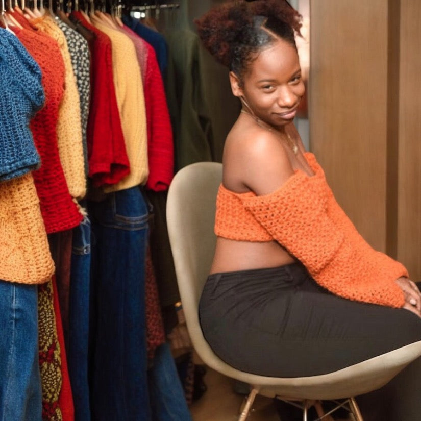Such a Muse Cropped Sweater