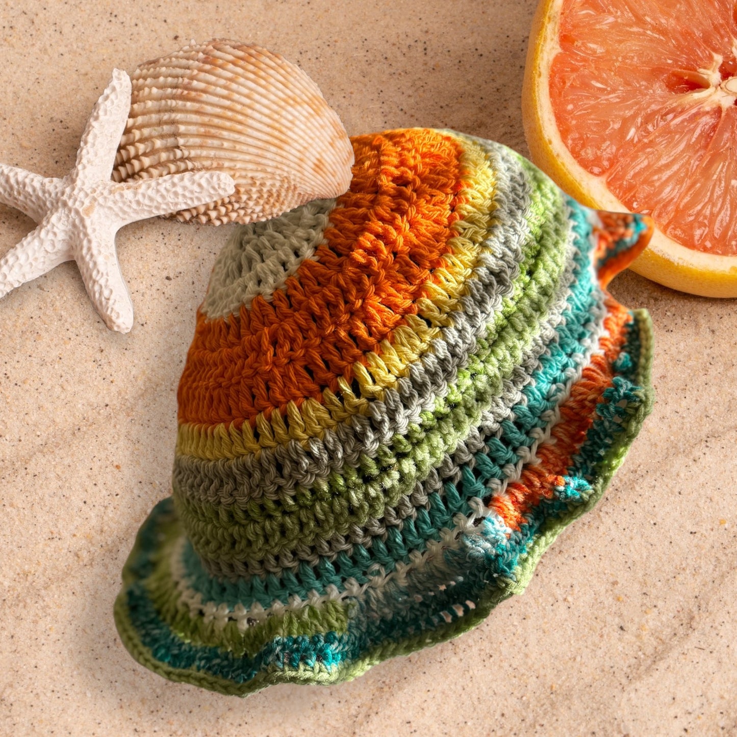 Zuri Crochet Crayon Hat