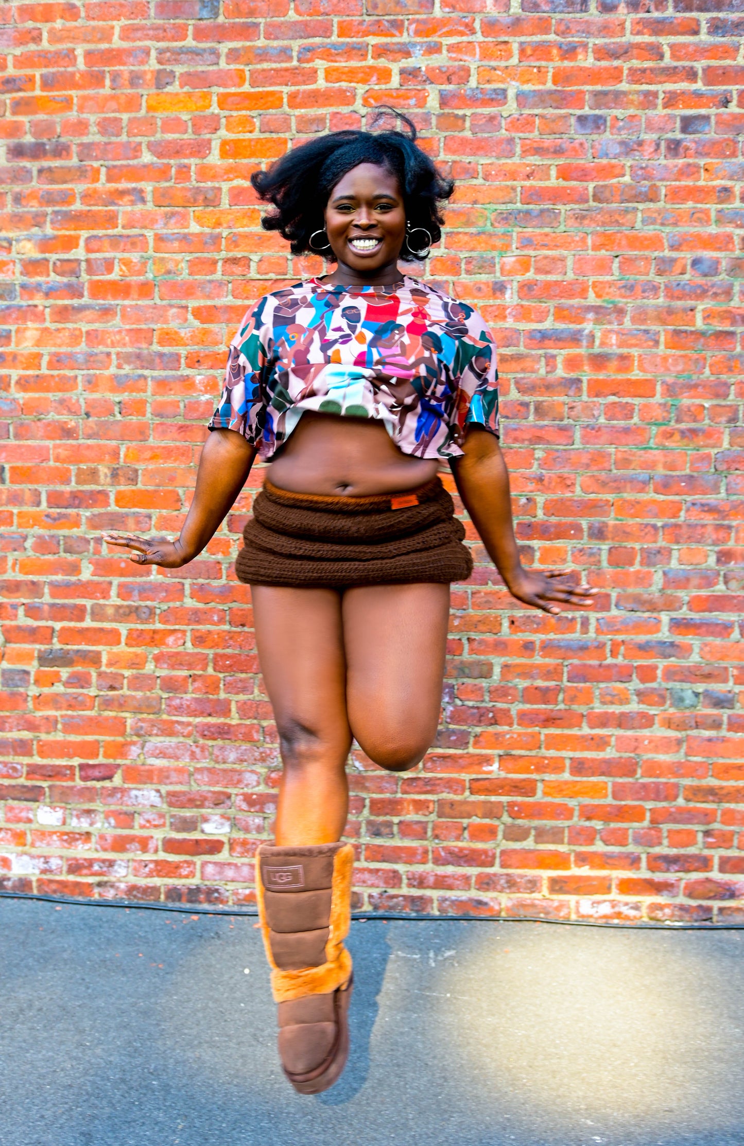 The Zuri Puffer Mini Skirt