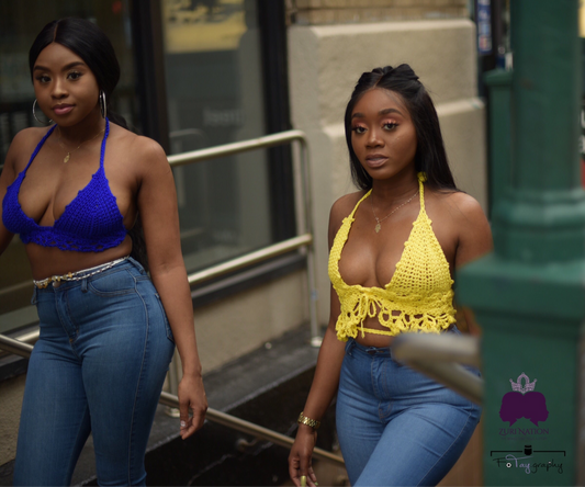 Wrap Around me Cropped Top