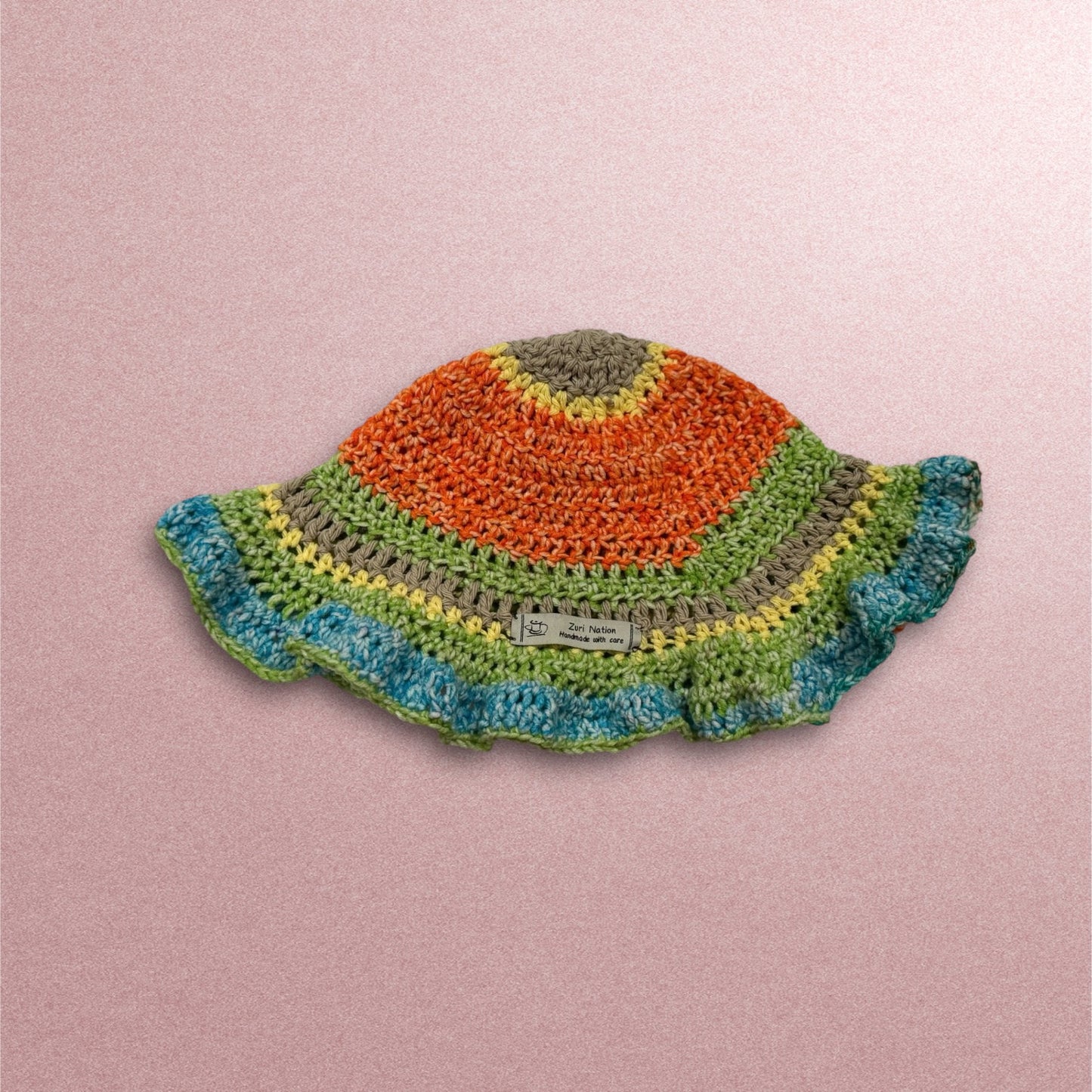 Zuri Crochet Crayon Hat