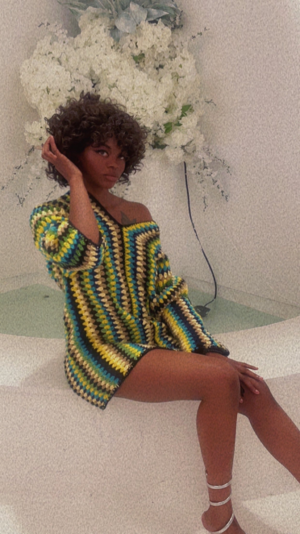 Striated Modern Tunic
