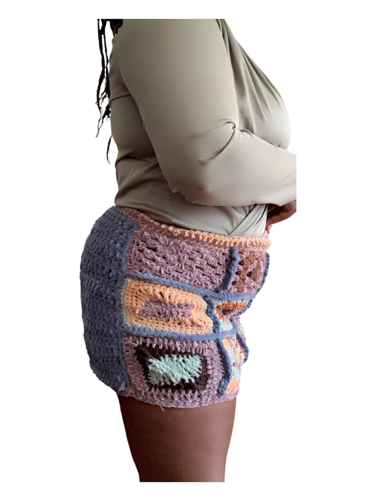 Autumn Bloom Mini Skirt