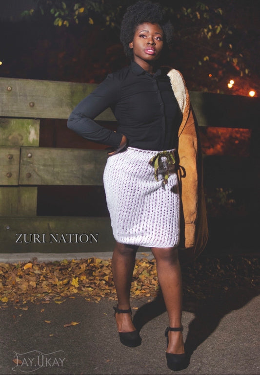 Safari Pencil Skirt Set