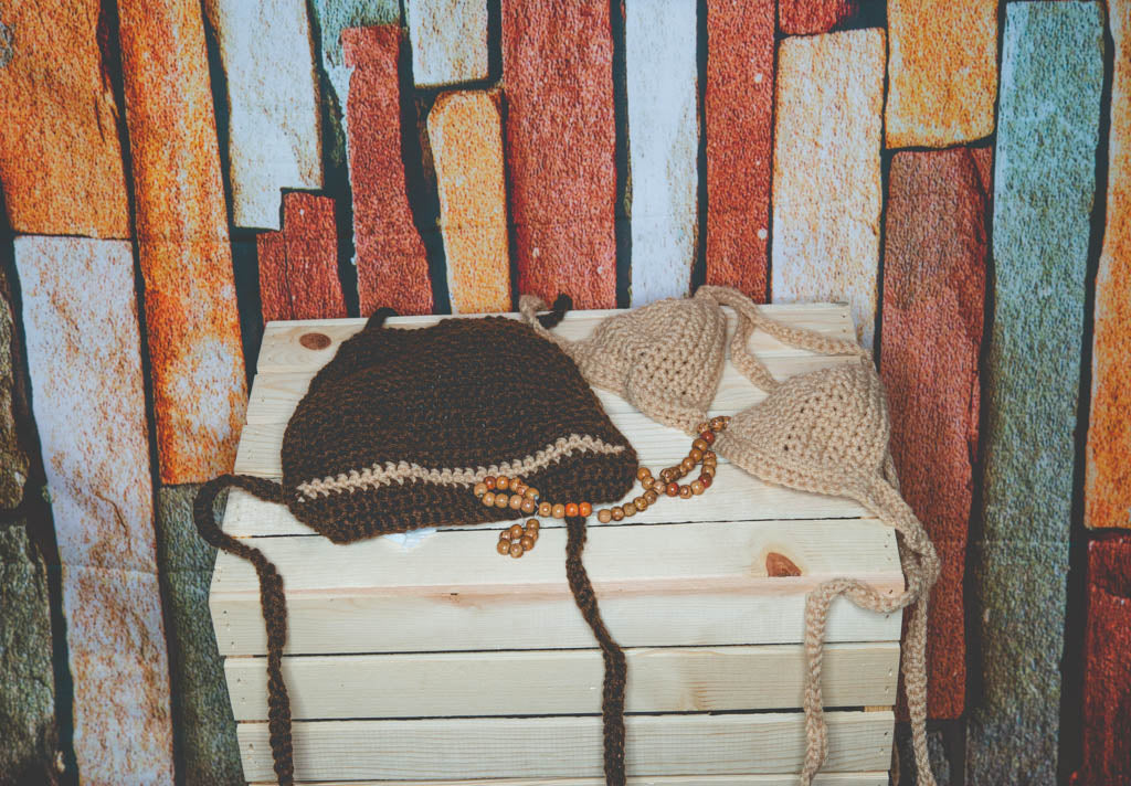 Color Block Halter