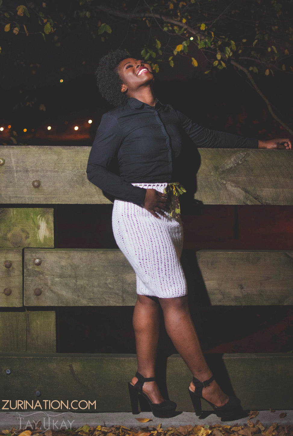 Safari Pencil Skirt Set
