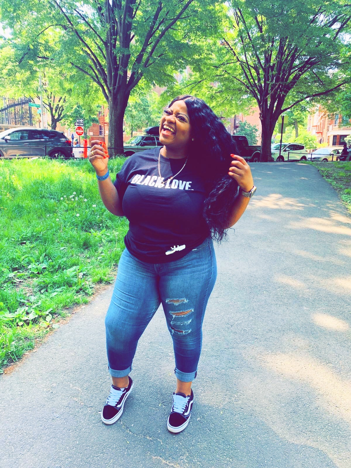 BLACK LOVE TEE
