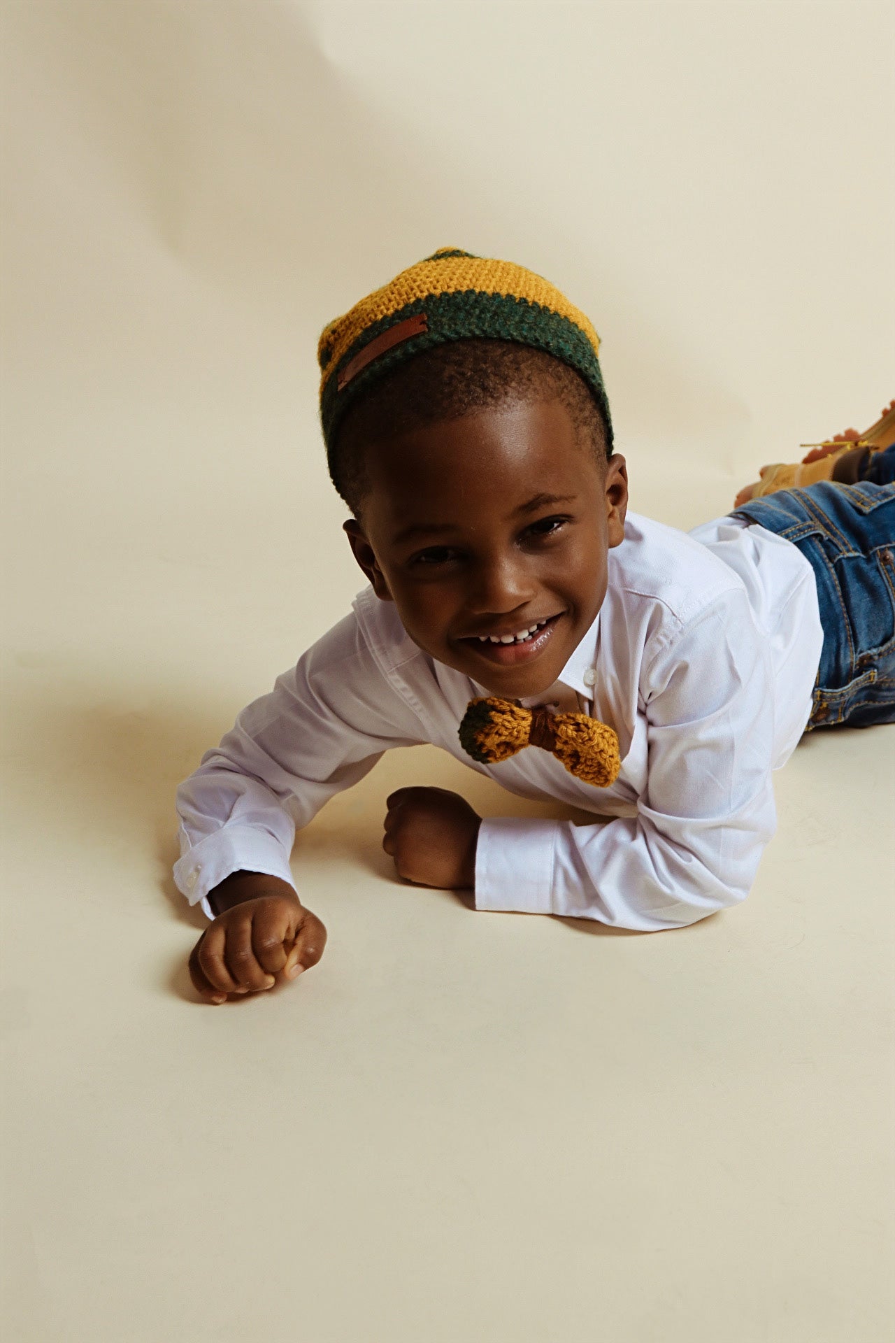 The Construction Beanie & BowTie Set