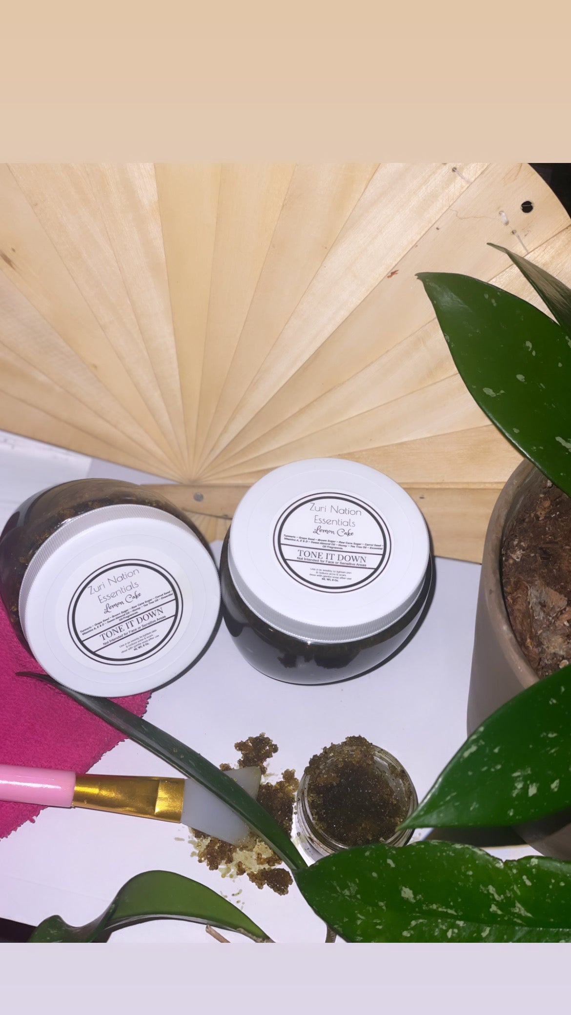 Tone It Down Turmeric Scrub