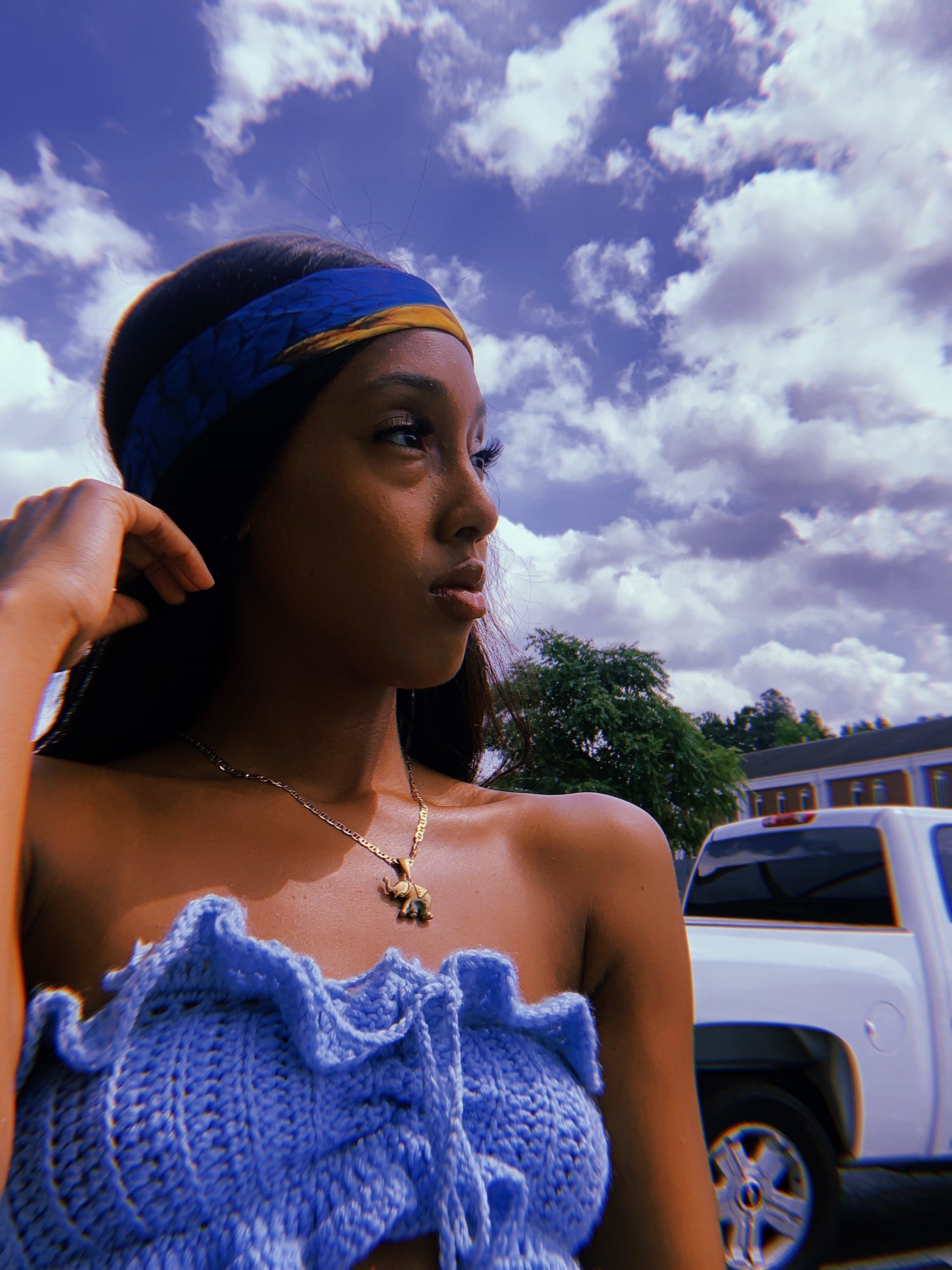 The Ruffled Princess Tube Top Set