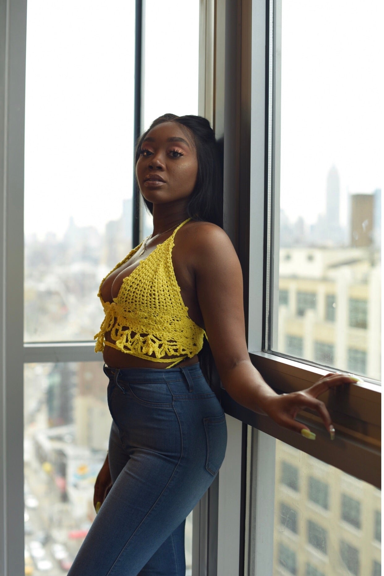 Wrap Around me Cropped Top