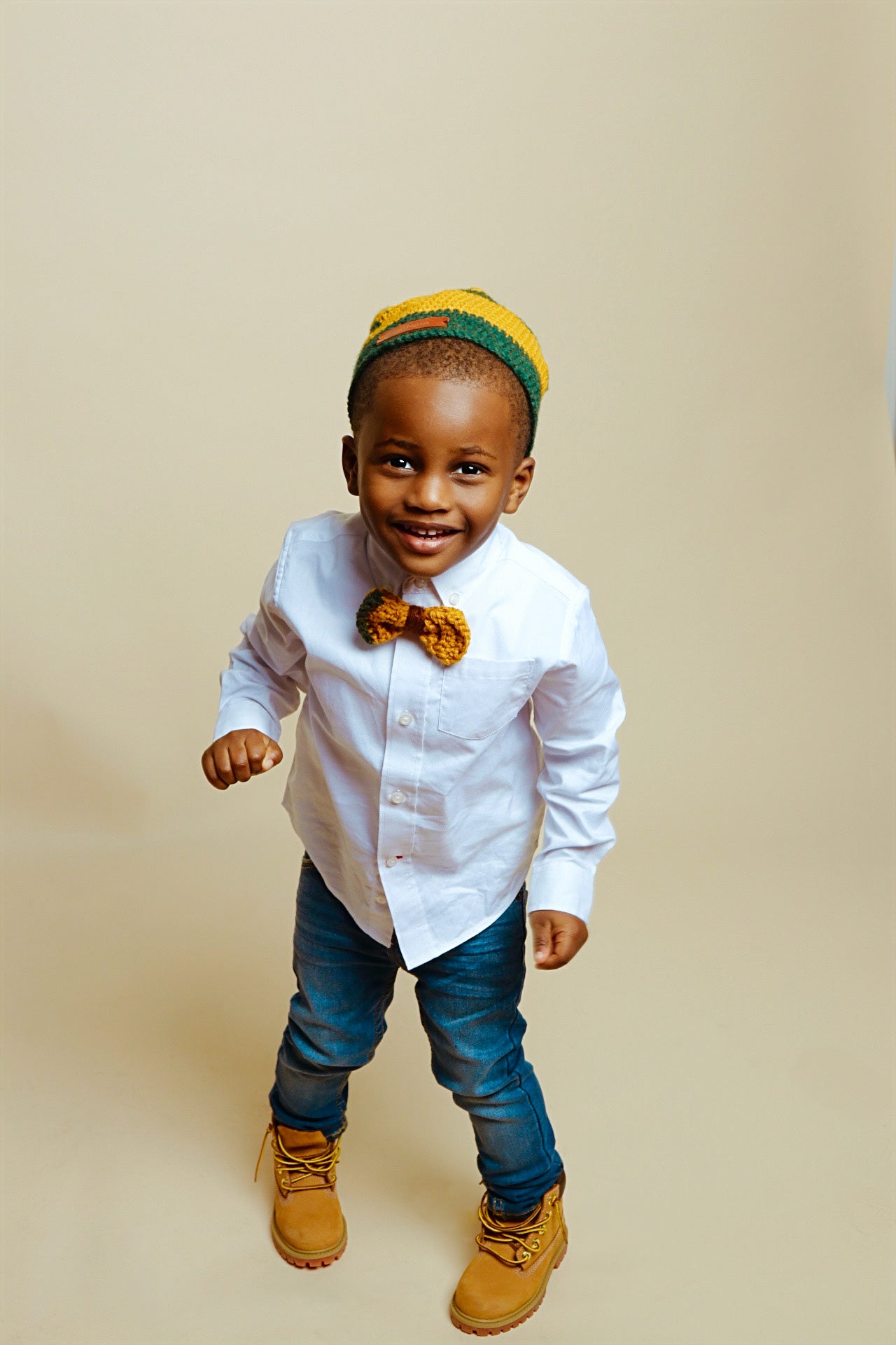 The Construction Beanie & BowTie Set