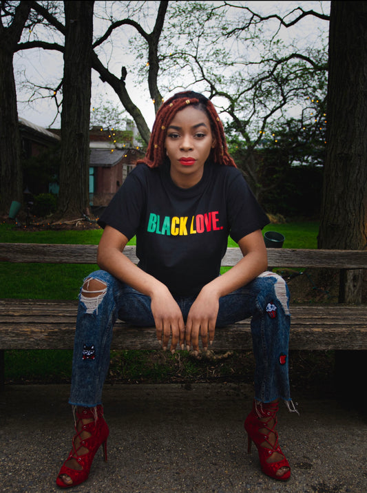 BLACK LOVE TEE