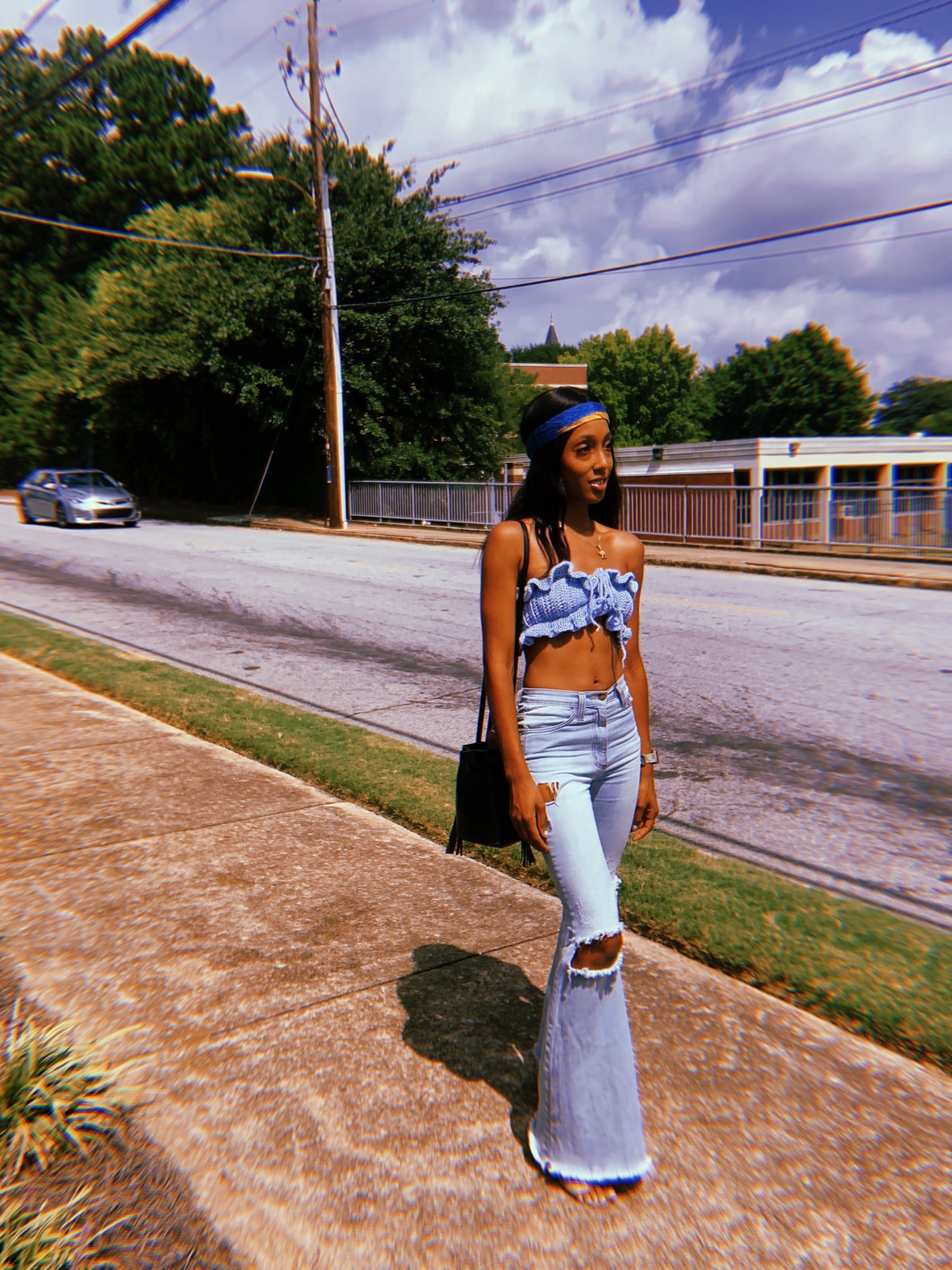 The Ruffled Princess Tube Top Set